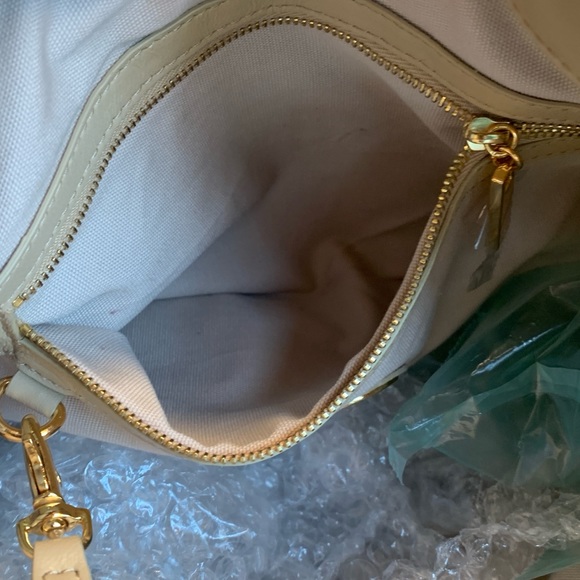 Authentic TORY BURCH Woven leather Flap shoulder bag - Picture 9 of 16